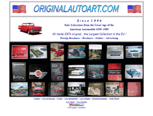 Tablet Screenshot of originalautoart.com